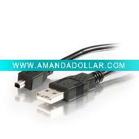 Wholesale USB 2.0 A to 4-pin Mini-b Cable