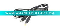 Wholesale usb cable for psp 2in1
