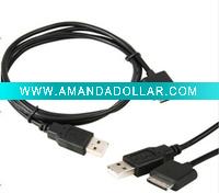 Wholesale For PSP GO USB DATA CABLE
