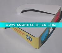 Wholesale fashion paper 3d glasses