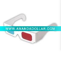 Custom logo paper 3d glasses