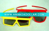 Wholesale Lovely frame plastic 45/135 degree passive linear polarized 3d glasses