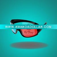 Wholesale 3D glasses Red Blue Cyan Plastic Framed 3 D Dimensional