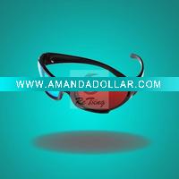 Wholesale 3D glasses Red Blue Cyan Plastic Framed 3 D Dimensional