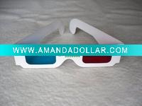 3D Paper Red/Cyan Glasses