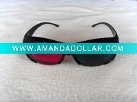 Wholesale Plastic Red Cyan Plastic 3D Glasses