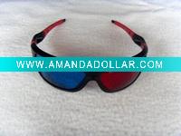 Plastic 3D glasses