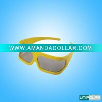 Wholesale Plastic Linear Polarized 3D movie eyewear
