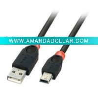 USB A to Mini B Data Cable