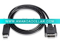 DisplayPort to DVI Cable
