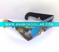 cartoon 3D glasses