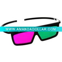 Wholesale OEM high quality plastic 3D red-green glasses