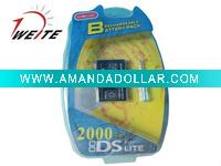 Wholesale 3.7V 2000mAh battery pack for NDSLite with screwdriver