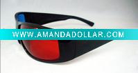 Wholesale Disposable 3D blue red glasses