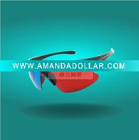 Wholesale fashion model red cyan 3D glasses