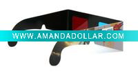 Wholesale carton printing 3D paper glasses