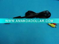 6ft Composite Standard 3AV Cable for PS3/PS2 games console