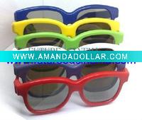 Wholesale Linear Polarized plastic 3D glasses for children