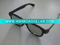 Wholesale Fashion Design plastic foldable 3d glasses ,circular polarized 3d glasses