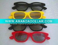 Wholesale Competitive price plastic foldable 3d glasses ,circular polarized 3d glasses