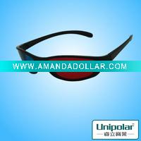 Wholesale Plastic Thicken Red Green 3D Glasses For 3d Theatre