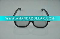 Wholesale Attractive New Masterimage plastic black frame circular polarized 3D glasses