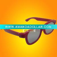 Wholesale plastic circular polarised 3d glasses for Masterimage system