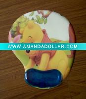 Gel wrist mousepad
