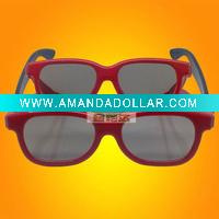 plastic circular polarised 3d eyeglass for Masterimage system