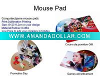 Wholesale Fashion Promotion Personalized Printed Mouse Pad and Mouse Mat