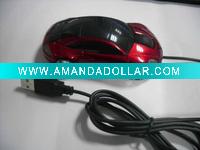 Wholesale 2011 newest design wired mouse ,car shape wied mouse