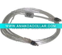 Wholesale 4 pin to 4 pin 1394 Cable, 1.5M