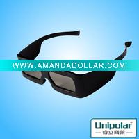 Wholesale plastic circular polarized 3d glasses for 3d movie