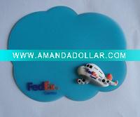 Wholesale 2D embossed mouse pad