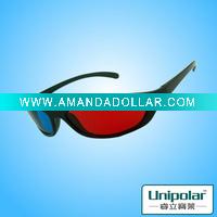 Wholesale high quality Plastic Thicken Red Cyan 3D Glasses