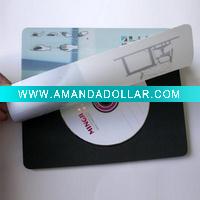 Wholesale mouse pad with CD holder