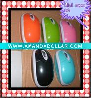 Wholesale 3D mini mouse , optical mouse , color mouse