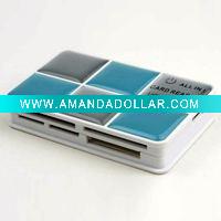 6 Slot All in one card reader with makeup box shell