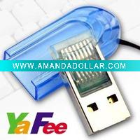 6 Colors TF Card Reader