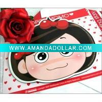 Wholesale children design mouse pad with UV print
