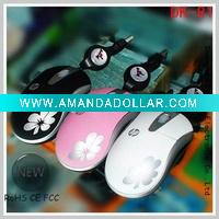 Wholesale (DK-81) flower mouse / magic mouse / retractable mouse