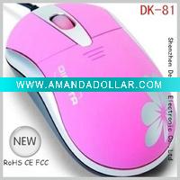Wholesale (DK-81) gife mouse / magic mouse / retractable mouse
