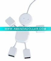 Wholesale USB HUB, figure shape usb hub