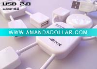 2.0 usb hub 4 port