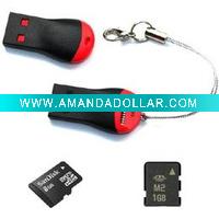 Wholesale Newest Card Reader for TF/Micro SD & M2 Card,Fashionable Design.