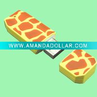 cartoon plastic USB stick