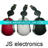 Retractable USB Cable for Mouse