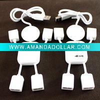 Wholesale Human Shape 4 Port USB Hub 2.0