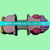 Wholesale 2.0 USB with silicone cartoon cover