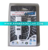 Wholesale popular design factory prices 4 ports USB HUB 2.0